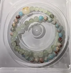 ☆新品・未使用【大玉12mm】北投石ブレスレット（内径約17cm 