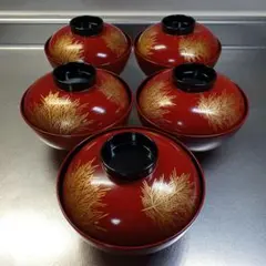 【未使用】輪島屋造 沈金師 水尻清甫 刻「輪島塗 四段重 台付」 共箱 未使用】輪島屋造 沈金師 水尻清甫 刻「輪島塗 四段重 台