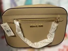 【最終値下げ】MICHAEL KORS ベージュ ショルダーバッグ