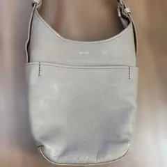 genten タスカ　ショルダーバッグ　グレージュ