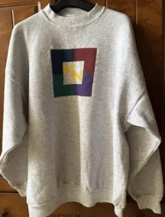 古着　グレー オーバーサイズ トレーナー