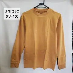 UNIQLO HEATTECH 長袖Tシャツ Sサイズ マスタード