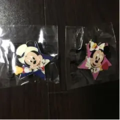 東京ディズニーシー　アブーズバザール　ミキミニピンバッジ