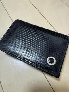 BVLGARI 黒 ブラック　名刺入れ　カードケースのサムネイル