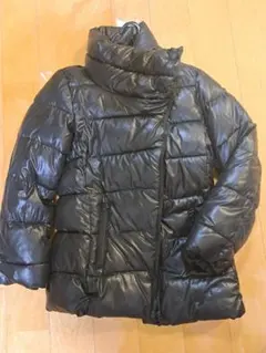 GapKids ブラック ダウンジャケット L サイズ150