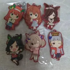 ウマ娘　カプセルラバーマスコット　６個セット