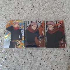 呪術廻戦ウエハース６　虎杖悠仁　伏黒恵＆虎杖悠仁　両面宿儺