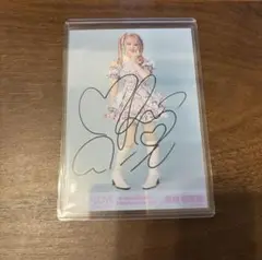 イコラブ　齋藤樹愛羅　直筆　サイン　ポストカード　絶対アイドル辞めないで イコラブ 齋藤樹愛羅 直筆 サイン ポストカード 絶対アイドル