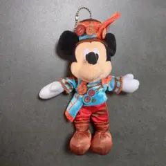 ミッキー　ぬいぐるみバッジ ファッショナブルイースター 東京ディズニーシー
