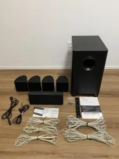 ROCKRIDGESOUND 木製小型5.1chスピーカーシステム - メルカリ