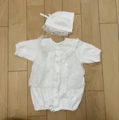 ベビー セレモニードレス 50-60 ホワイト