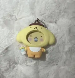 サンリオ フォトバッジ付きマスコット ポムポムプリン