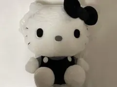 ハローキティ　モノクロドール　GJ ぬいぐるみ