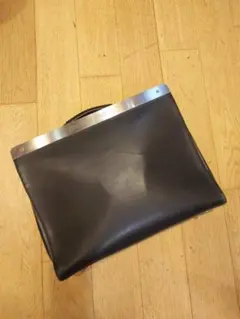 【希少】ジャンポールゴルチェ メタルプレート バッグ トランク 革 希少】ジャンポールゴルチェ メタルプレート バッグ トランク 革