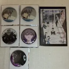 新世紀エヴァンゲリオン 渚カヲル 缶バッジ 箱根湯本 ポストカード