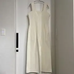 coca⭐️未使用品　サロペット　オフホワイト　M