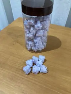 Wuhai Outemu Jelly Purple サイレントタクタイル、70個