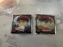 名探偵コナン 缶バッチ＆缶ミラー 江戸川コナン/工藤新一