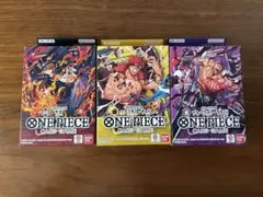 ONE PIECE カードゲーム スタートデッキ 3種セット