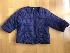 ネイビー 中綿コート サイズ95 ジャンバー　フード無し