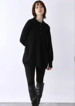 ジーナシス　長袖ニット