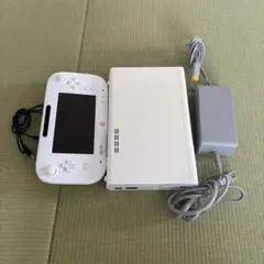 動作確認済/Wii U 本体 ホワイト ゲームパッド付き