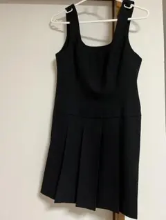 GU ブラック ミニワンピース S