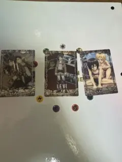 進撃の巨人 森永製菓 カード 3枚セット