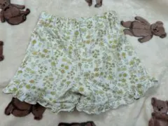 花柄フリルショートパンツ 95cm 半ズボン