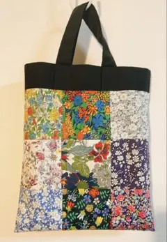 まろん様 ご確認用 リバティパッチワークレッスンバッグ - メルカリ