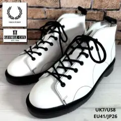 極美品⭐️FRED PERRY×GEORGE COX■モンキーブーツ✨別注 英国製のサムネイル