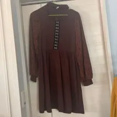 アンクルージュ　フロントホックカットワンピース