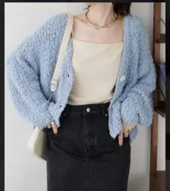 カーディガン　ニット　セーター