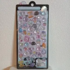 【正規品】ボンボンドロップシール　ばけばけボンボン　立体シール　おばけ　クーリア