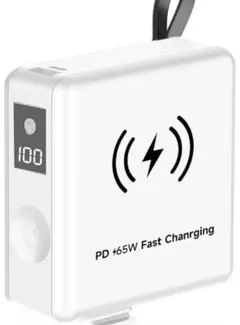 送料無料✨モバイルバッテリー 20000mAh 大容量 LCD残量表示