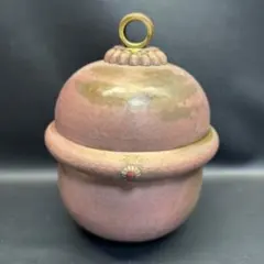 ♡Ec右1011 葵紋鈴 本坪鈴 仏教美術品 神具 仏具 当時物 古美術