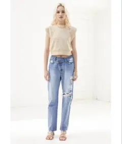最終値下/ALEXIA STAM Floral Wide Linen Pants - メルカリ