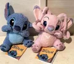 Disney ぬいぐるみ 2体セット スティッチ エンジェルのサムネイル