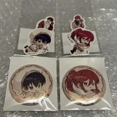 ブルーロック バレンタイン 箔押しキャラバッジ ステッカー 潔世一 千切豹馬