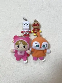 アンパンマン ぬいぐるみキーホルダーセット