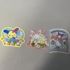 サンリオキャラクタシールクッキー3ステッカー3枚セット