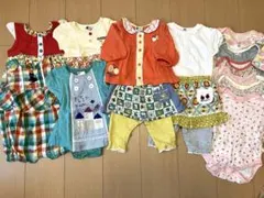 Petit Jam ロンパース ベビー服70 まとめ売り14点のサムネイル