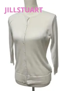 JILLSTUARTジルスチュアート　ボタン付きカーディガン　長袖　コットン Mのサムネイル