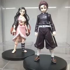 竈門禰豆子(鬼化進行時) ＆竈門炭治郎 　フィギュアセット