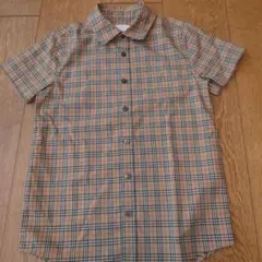BURBERRY 半袖チェックシャツ 8Y/128cm