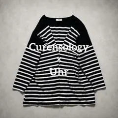 Curensology　ボーダー長袖 Tシャツ 2026年最新】Curensology 柄・デザイン：ボーダー レディース 長袖 T
