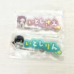 ブルロ and GALLERY 予約特典 ネームプレート風アクキー 糸師兄弟
