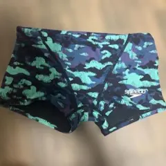 speedo メンズ ボックス水着 迷彩柄