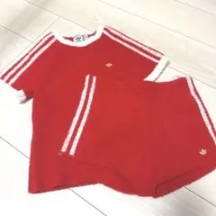 【新品】adidasプレミアムフルファッションドニットTシャツ＆パンツ