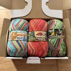 Opal毛糸3個セット